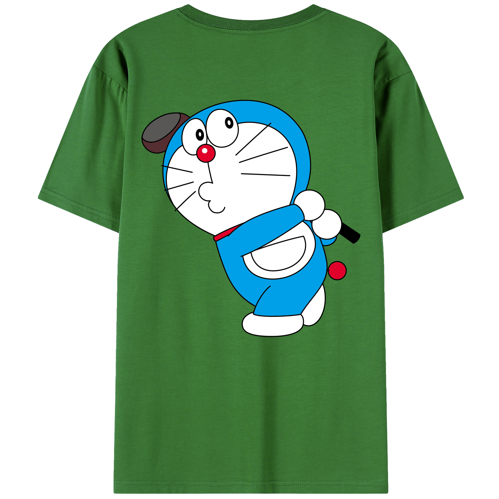 （画像用） ドラえもん Doraemon レディース半袖Tシャツ(バックプリント)